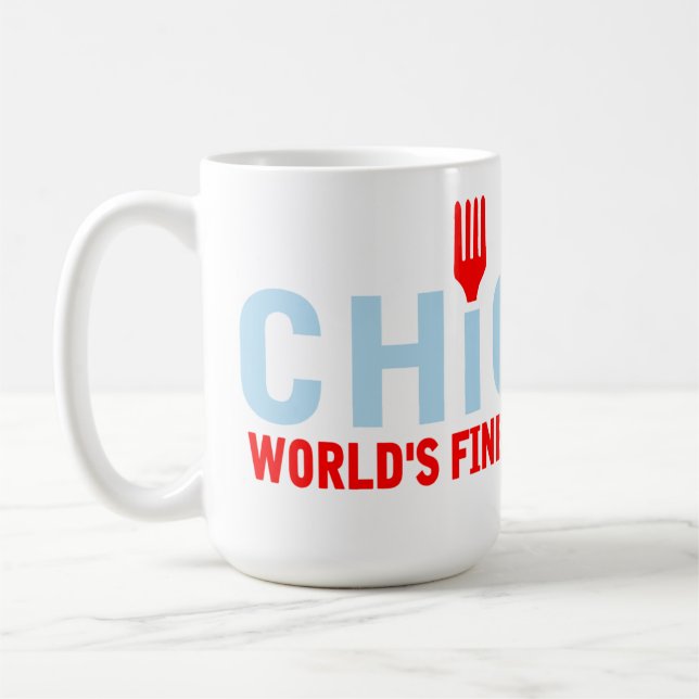 Chicago, World's Finest Restaurants Coffee Mug (Left)