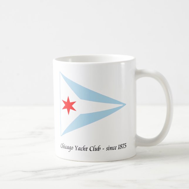 Chicago Yacht Club, since 1875 Coffee Mug (Right)