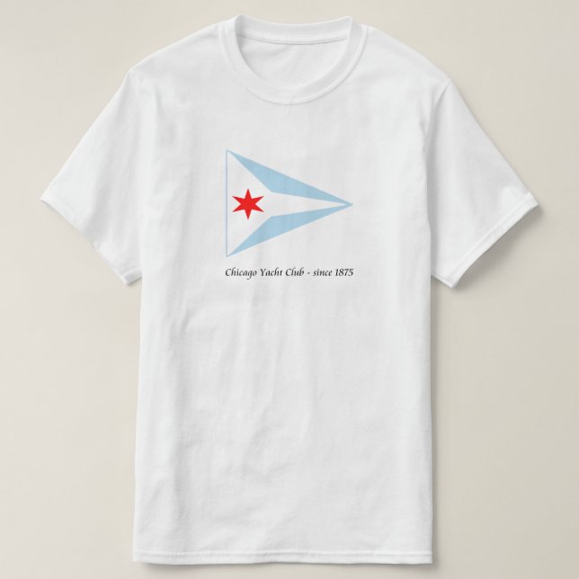 Chicago Yacht Club, since 1875 T-Shirt (Design Front)