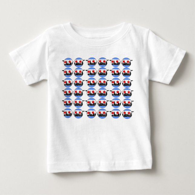 chicaGOggles baby shirt (Front)
