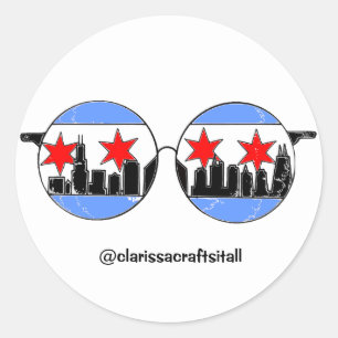 chicaGOggles sticker