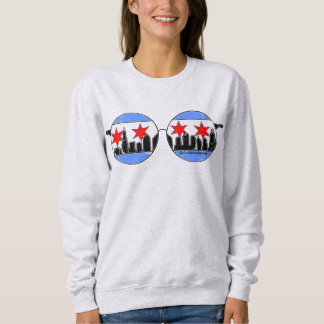 chicaGOggles sweatshirt with IG