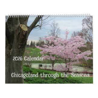 Chicagoland through the Seasons 2026 Calendar