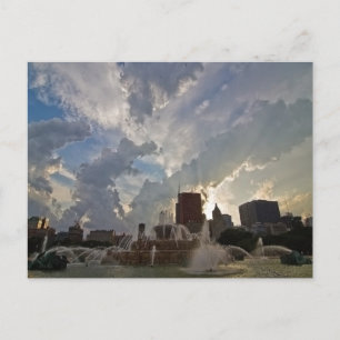 Chicago's Buckingham Fountain Postcard