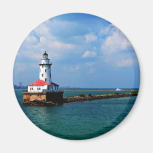 Chicago's Lighthouse Magnet