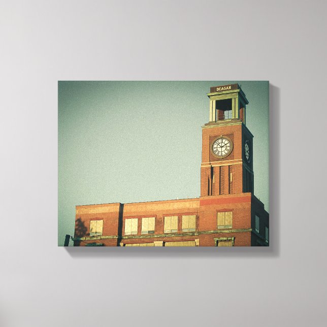 Chicago's Ravenswood neighbourhood Canvas Print (Front)