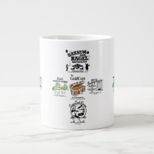 ChicagoTopic Design 5-Restaurants Large Coffee Mug
