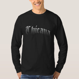 Chicana Latina Chola Giggles Mexican American Hisp T-Shirt