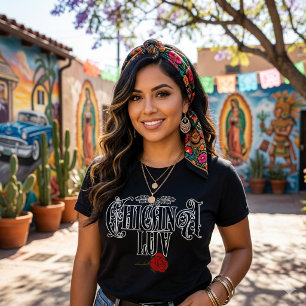 Chicana Love   Latina Pride Streetwear T-Shirt