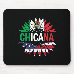 Chicana-shirt Men Women Kids Girls Boys Mexican Us Mouse Mat