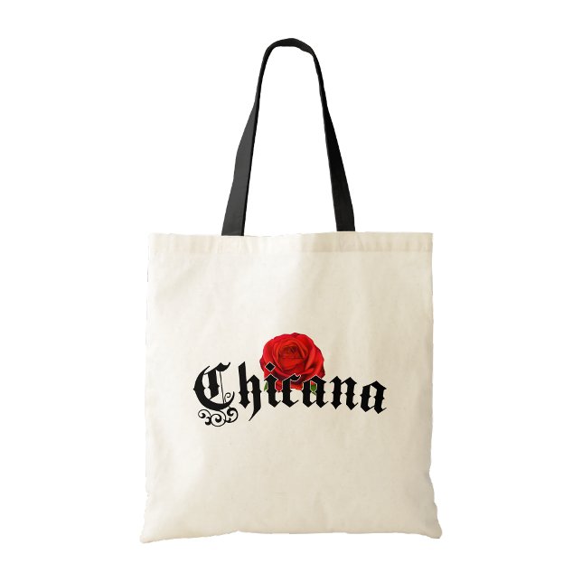 Chicana shopping tote bag (Chicana shopping tote bag)