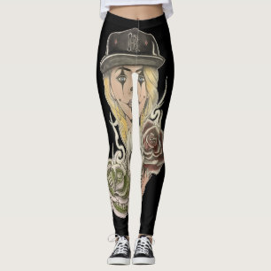 Chicano Art Leggings