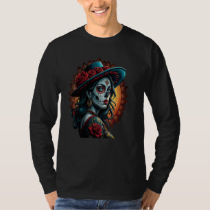 Chicano Chicana La Raza Barrio Tattoo Art Death 4 T-Shirt