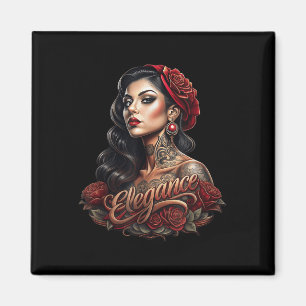 Chicano Chicana La Raza Barrio Tattoo Art Death _5 Magnet