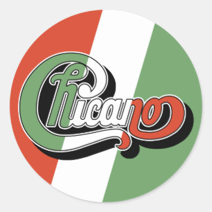 Chicano Classic Round Sticker