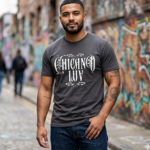 Chicano love Custom Name T-Shirt