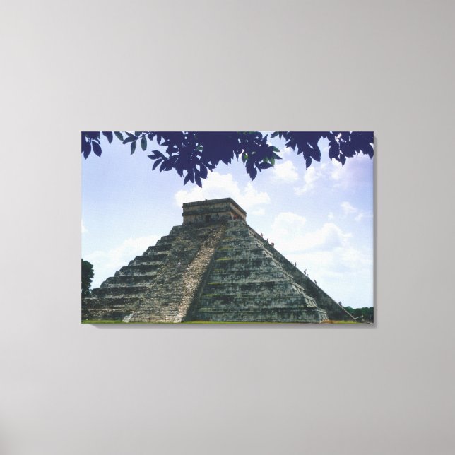 Chichen Itza Canvas Print (Front)