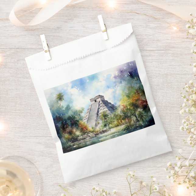 Chichen Itza Favour Bags (Clipped)