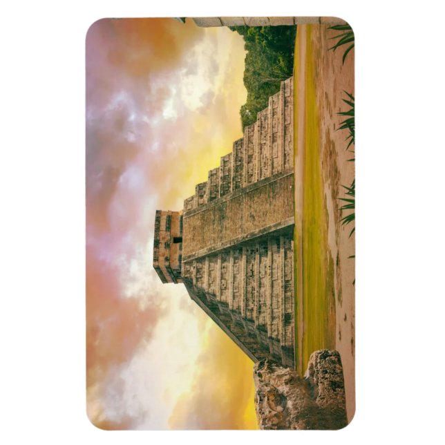 Chichen Itza Fllexible Photo Magnet (Vertical)
