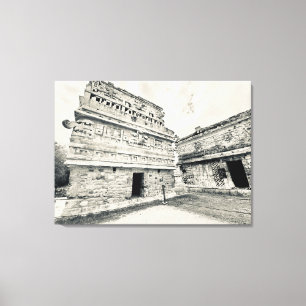 Chichén Itzá: La Iglesia (The Church) Canvas Print