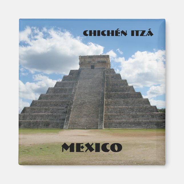 Chichén Itzá, Mexico Magnet (Front)
