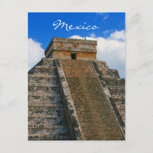 chichen itza mexico postcard