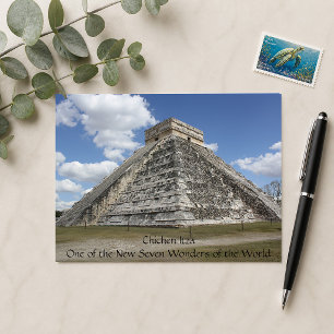 Chichen Itza Mexico Postcard
