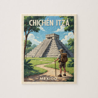 Chichén Itzá Mexico – Temple of Kukulcán Jigsaw Puzzle