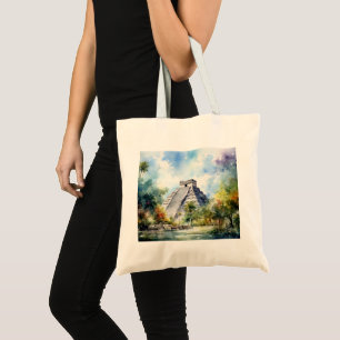 Chichen Itza, Mexico. Tote Bag