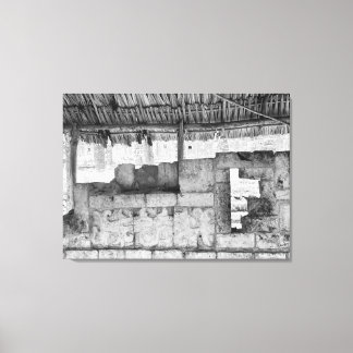 Chichén Itzá: Palace of the Sculpted Columns Canvas Print
