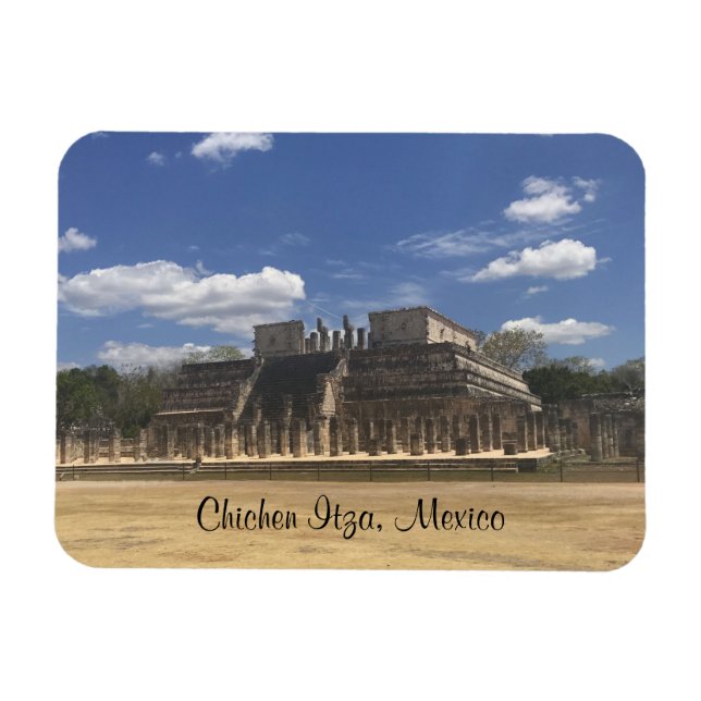 Chichen Itza Temple of the Warriors #3 Magnet (Horizontal)