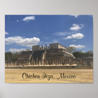 Chichen Itza Temple of the Warriors #3 Poster
