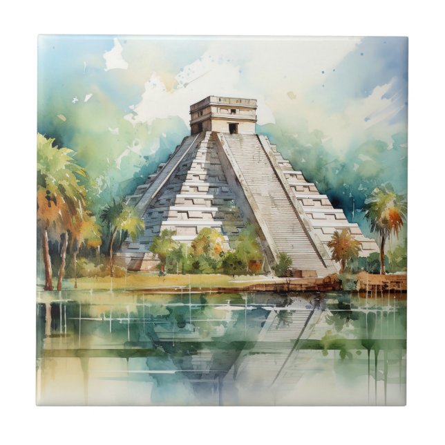 Chichen Itza Tile (Front)