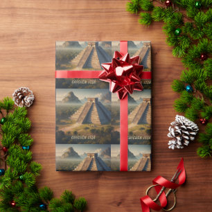 Chichén Itzá Yucatá Mexico Landscape Travel Wrapping Paper