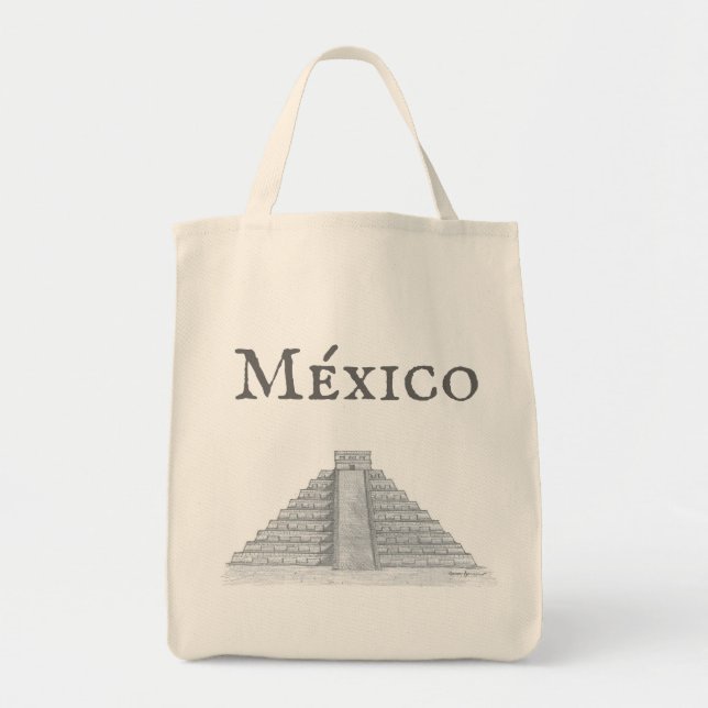 Chichén Itzá, ‎Yucatán, Mexico Tote Bag (Front)