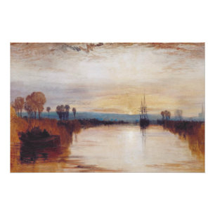 Chichester Canal by Joseph William Turner Poster