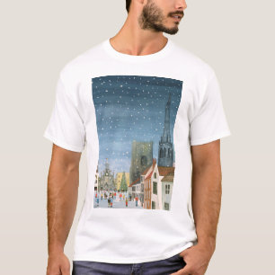 Chichester Cathedral A Snow Scene T-Shirt
