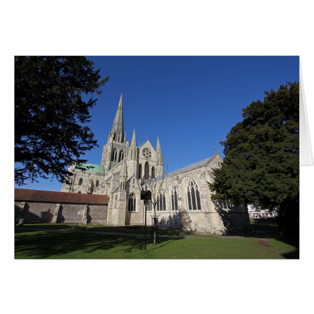 Chichester Cathedral card (Front Horizontal)