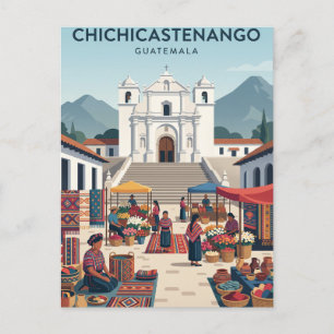 Chichicastenango Guatemala Postcard