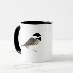 Chick-a-Deecaf (Black Handle) Mug