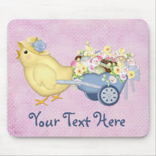 Chick and Cart Mouse Mat