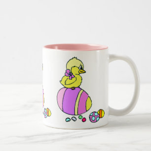 Chick and Easter Eggs Mug