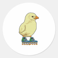 Chick as Inline skater with Inline skates