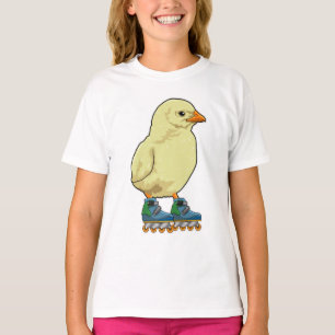 Chick as Inline skater with Inline skates T-Shirt