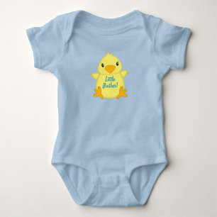Chick Baby Shower Blue Bodysuit