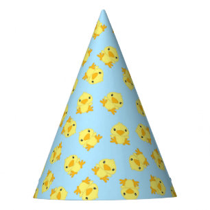 Chick Birthday Party Blue Party Hat