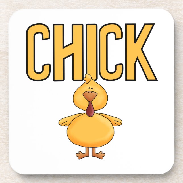 Chick Coaster (Front)