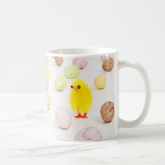 chick eggs easter coffee mug (Right)