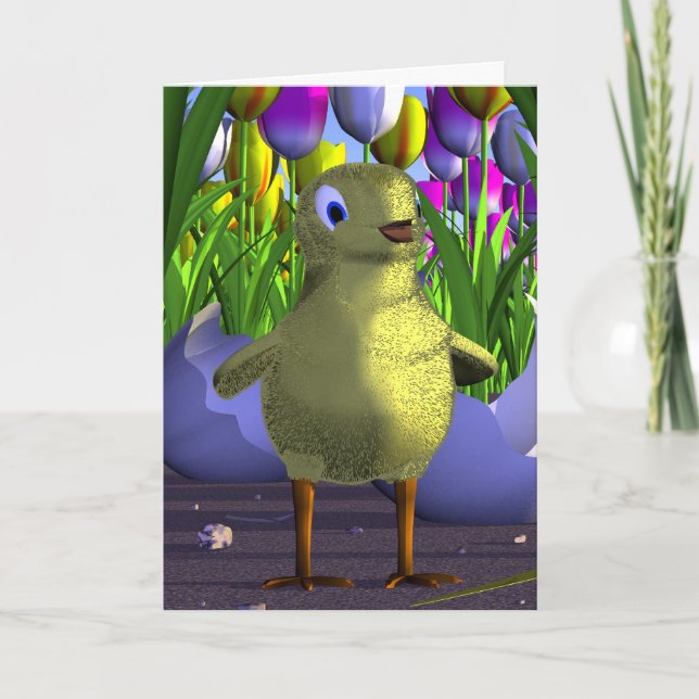 Chick Greeting Card (Front)