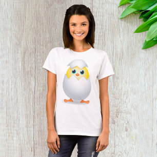 Chick Hatching Yellow Chicken T-Shirt